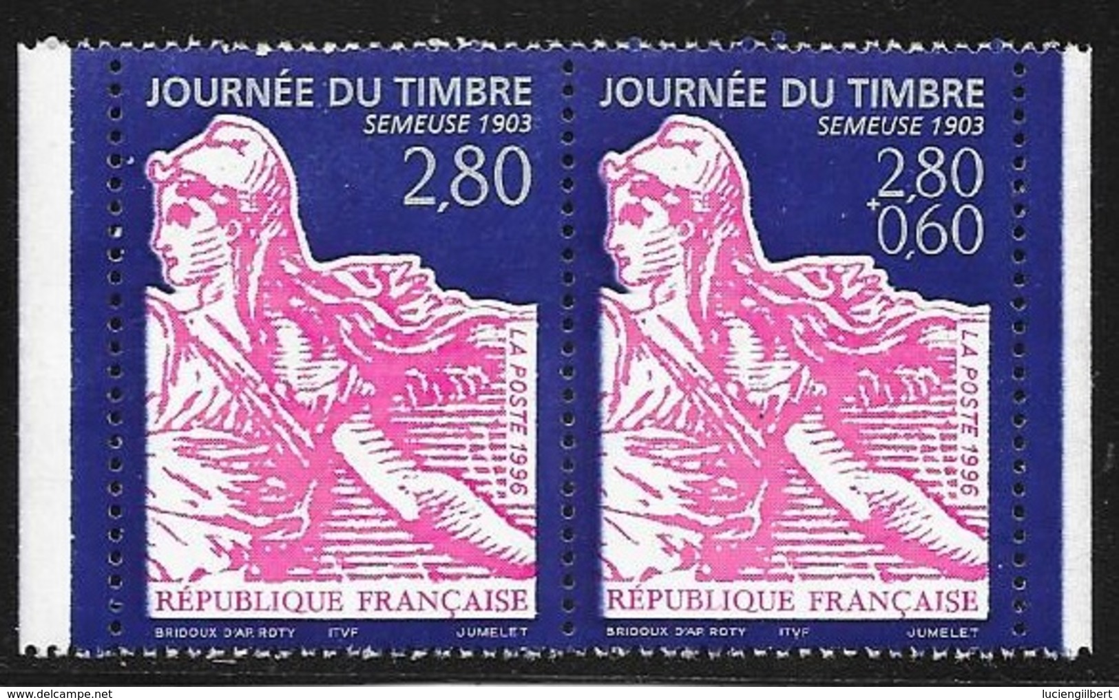 TIMBRE N° 2991 A   -   JOURNEE DU TIMBRE   -  NEUF - 1996 - Neufs