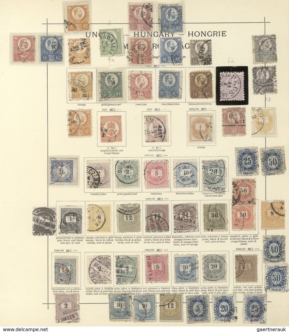 Nachlässe: EUROPA-SAMMLUNG Ohne Deutschland Bis Anfang Der 40er-Jahre In Vier Alten Schaubek-Pername - Lots & Kiloware (mixtures) - Min. 1000 Stamps