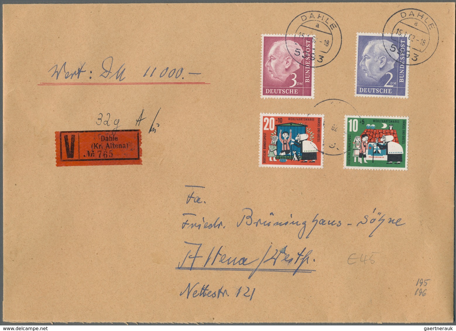 Nachlässe: 1948/1980 (ca.), Deutschland Nach 1945, Briefeposten Mit Einigen Hundert Großbriefen, Ein - Kilowaar (min. 1000 Zegels)