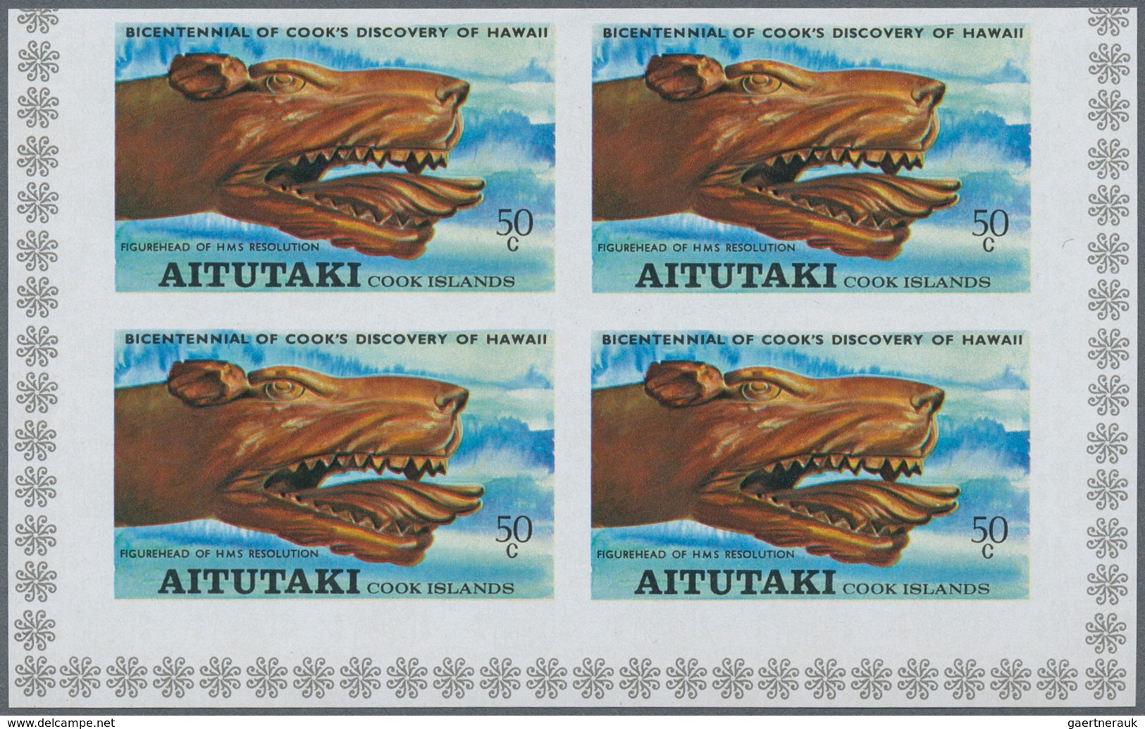 Aitutaki: 1973/1985, Lot Of 9135 IMPERFORATE (instead Of Perforate) Stamps And Souvenir Sheets MNH, - Aitutaki