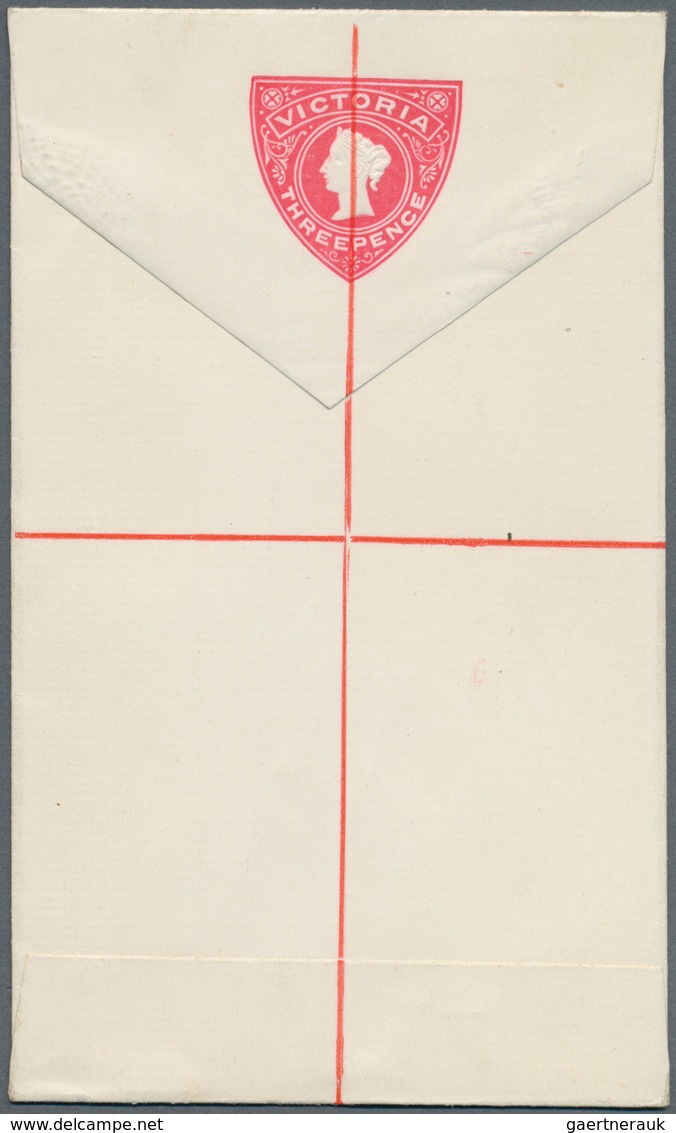 Australien - Ganzsachen: 1890's/1930: Group Of Nine Postal Stationery Registered Envelopes From New - Enteros Postales