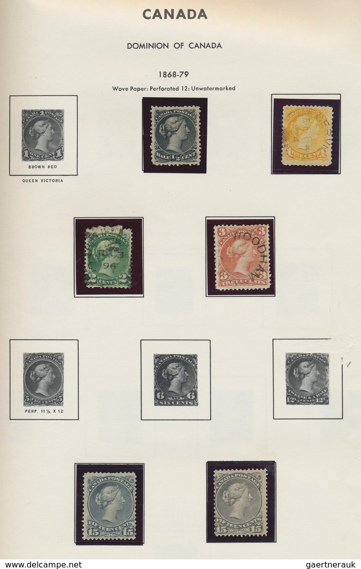 Canada: 1868/1994, A Splendid Mint Collection In Three Albums, From A Nice Selection Of QV Heads, 18 - Sammlungen