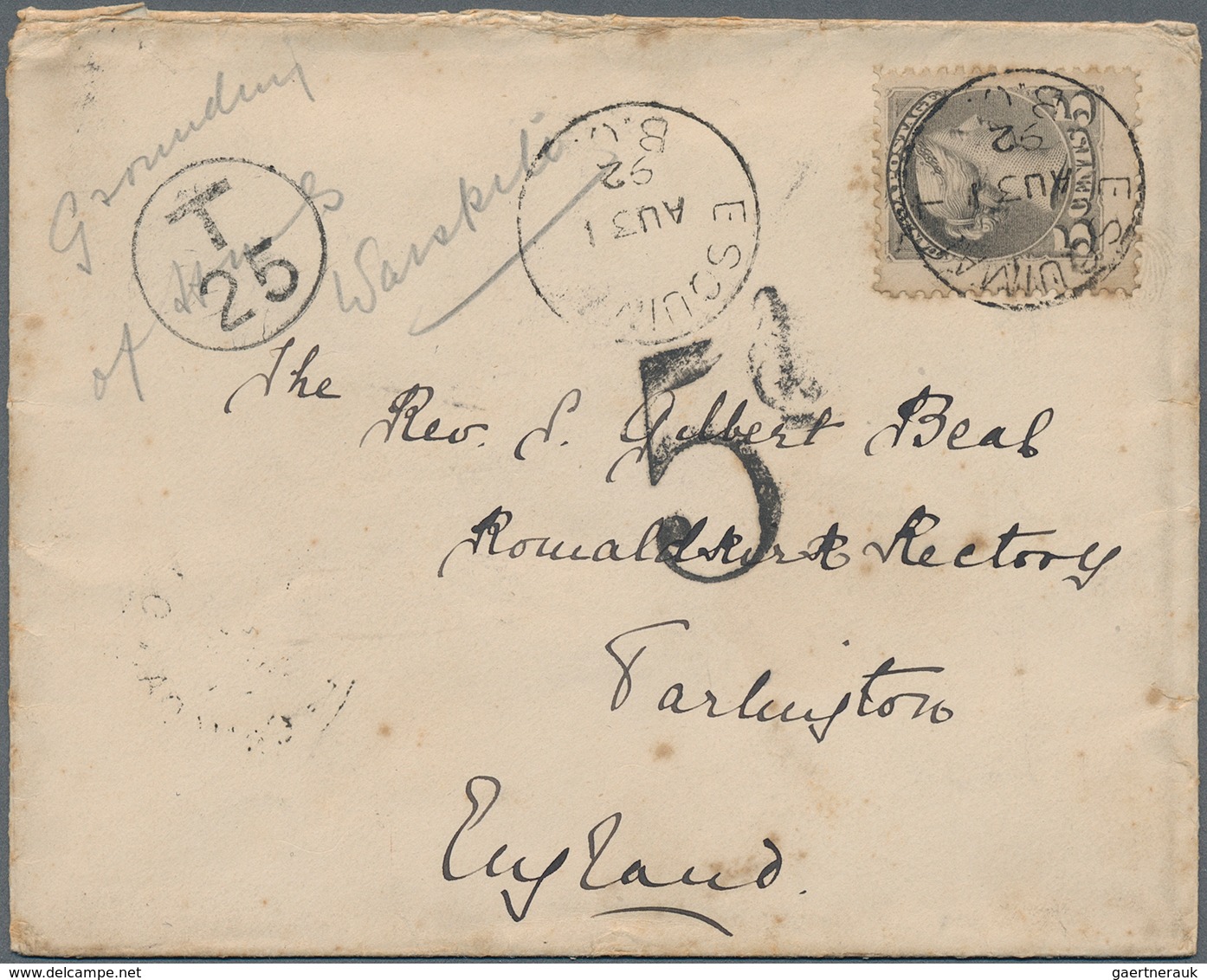 Canada: 1889/1948, Canada/Newfoundland, Group Of 25 Covers/cars, Incl. Attractive Frankings, Registe - Collections