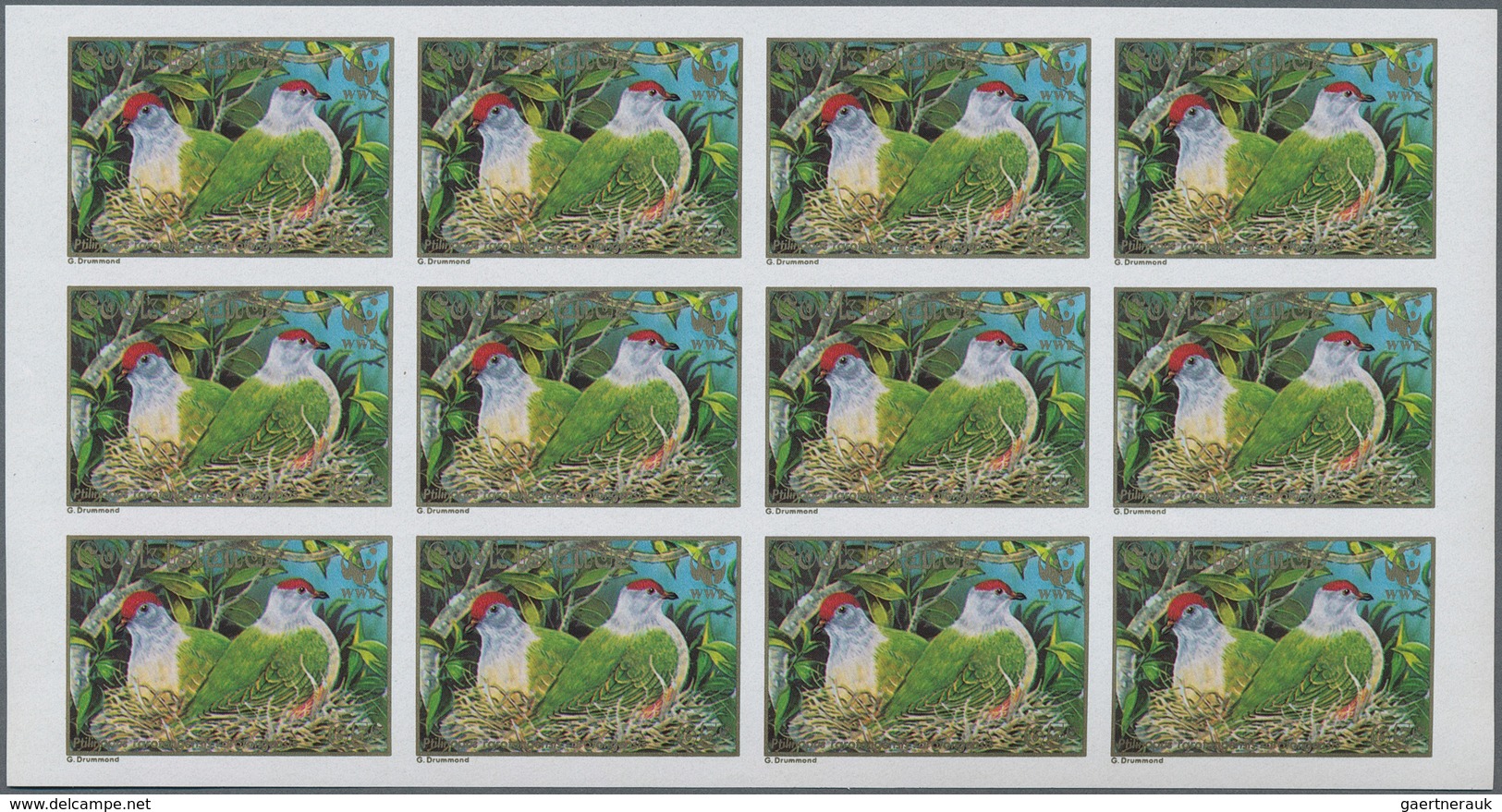 Cook-Inseln: 1967/1989. Lot of 6,029 IMPERFORATE (instead of perforated) stamps inclusive souvenir a