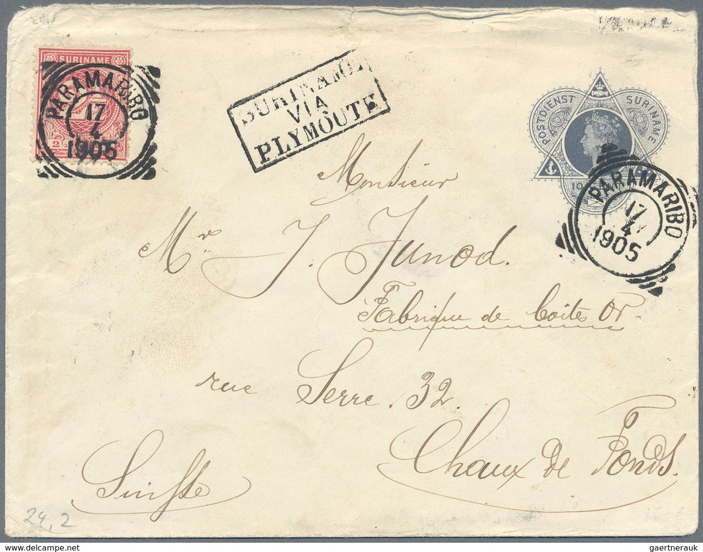 Curacao: 1884/1942, Covers (5), Used Ppc (2) And Used Stationery (11 Inc. Uprates) Inc. Registration - Curacao, Netherlands Antilles, Aruba