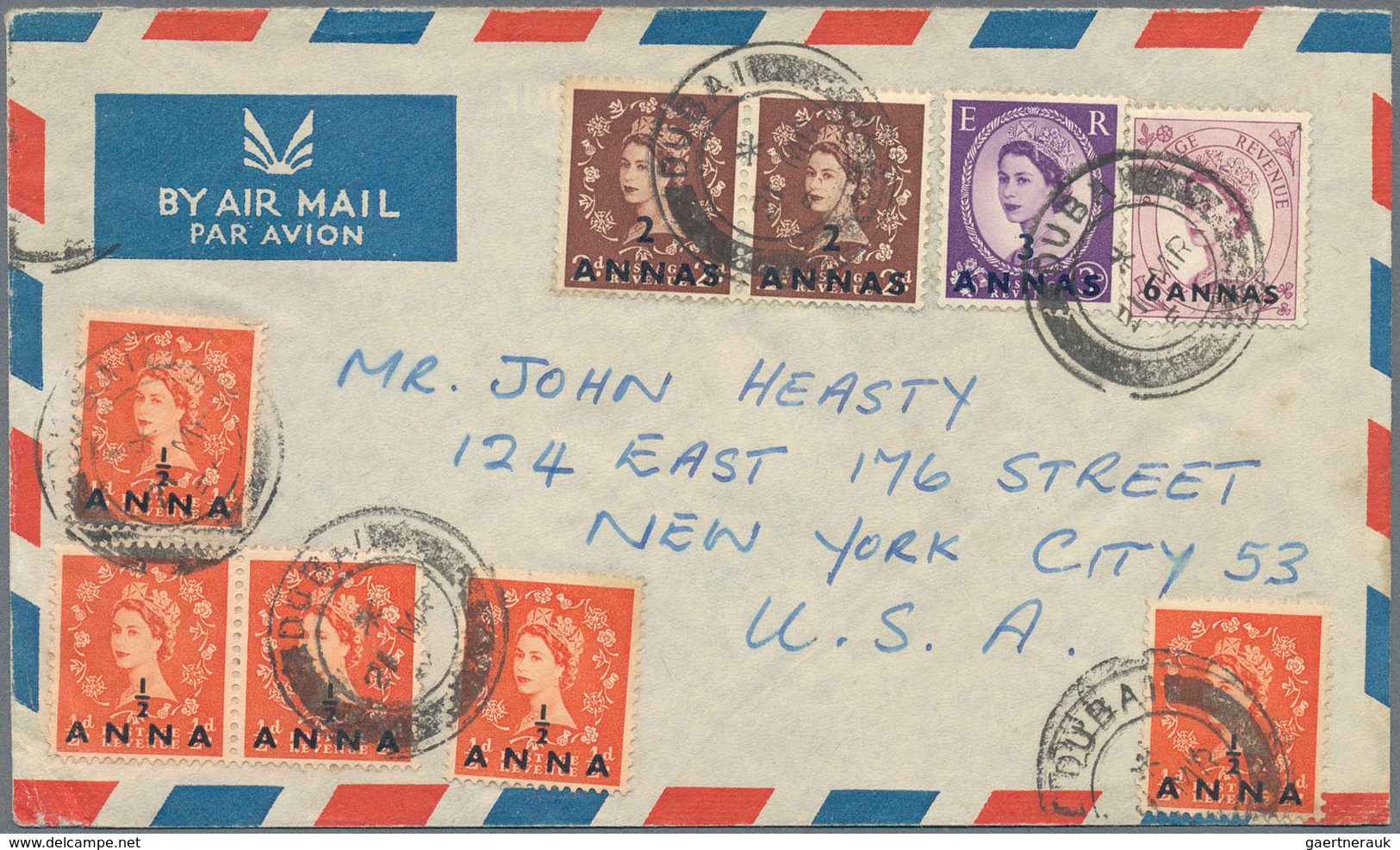 Dubai: 1954/90, Covers QEII (3), Independent State (8), FDC (4, 1963/64 Inc. Space And Kennedy), Sta - Dubai