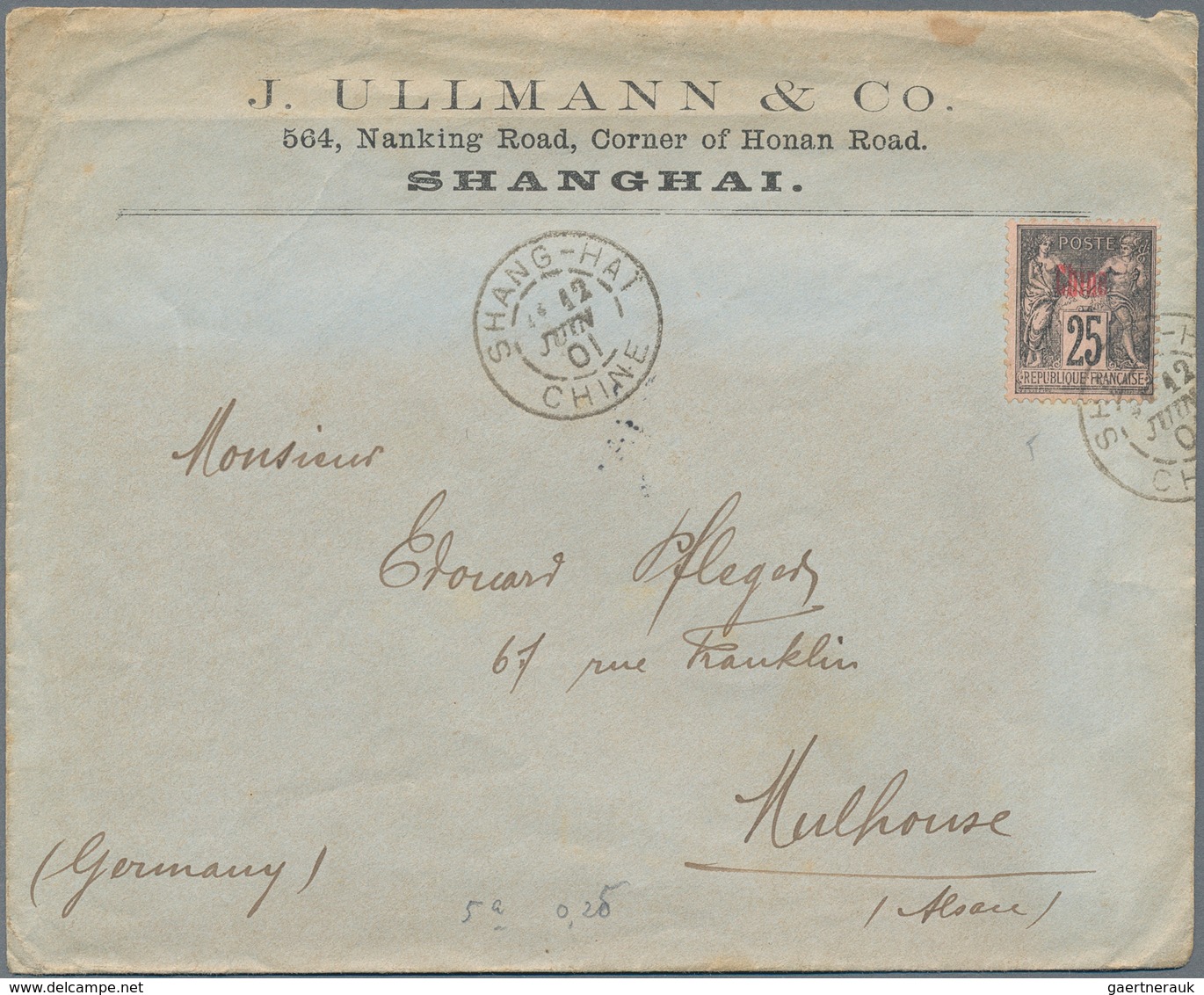 Französisch-Indochina: 1883/1947 (ca.), 19 Covers And Postal Stationeries, Including Covers With Pos - Covers & Documents