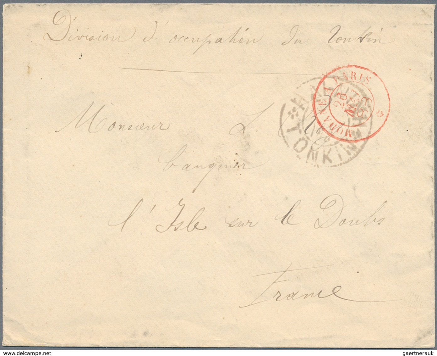 Französisch-Indochina: 1883/1947 (ca.), 19 Covers And Postal Stationeries, Including Covers With Pos - Covers & Documents