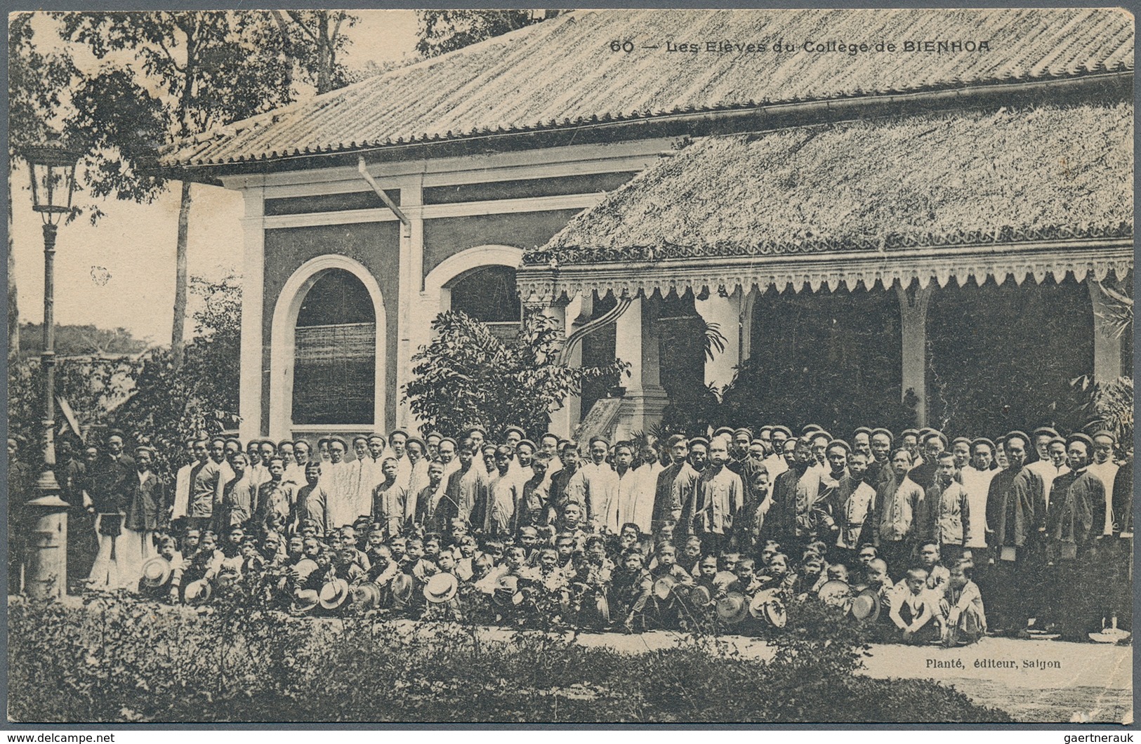 Französisch-Indochina: 1904/1906, Assortment Of 54 Different Ppc, Depicting Street Scenes, Local Mar - Briefe U. Dokumente