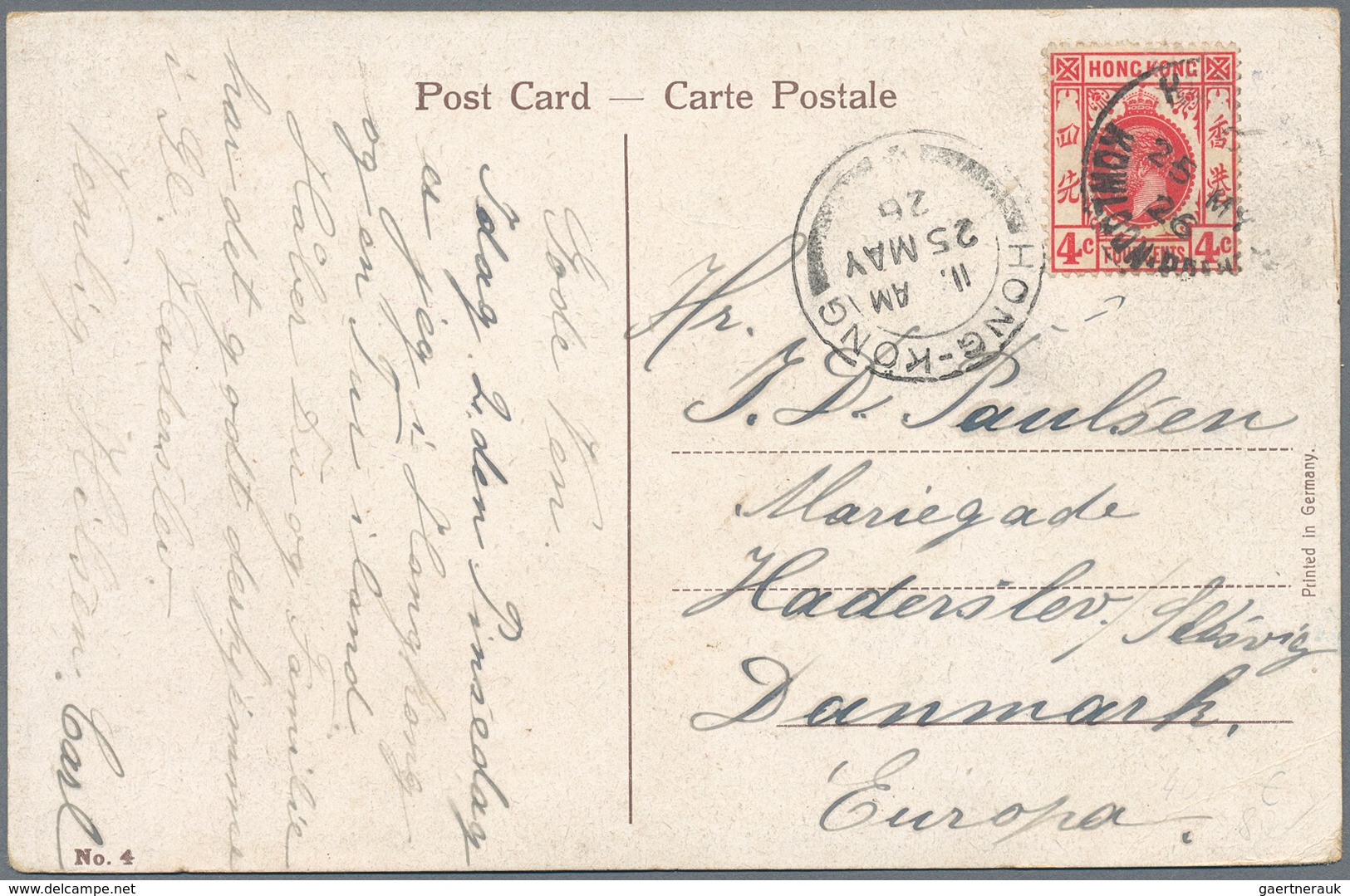 Hongkong: 1892/2004, 65 (ca.) covers, FDCs and picture postcards, including early material with comp