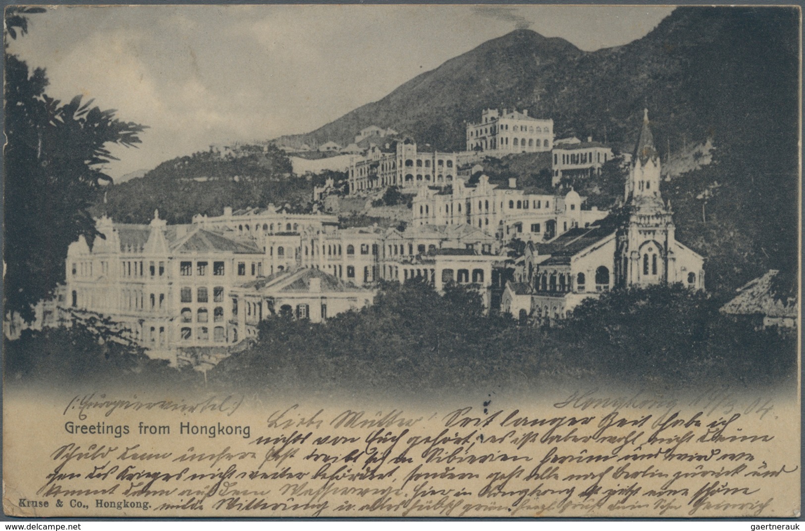 Hongkong: 1898/1925, picture postcards (68) with mostly Hong Kong views and some China, QV to KGV fr