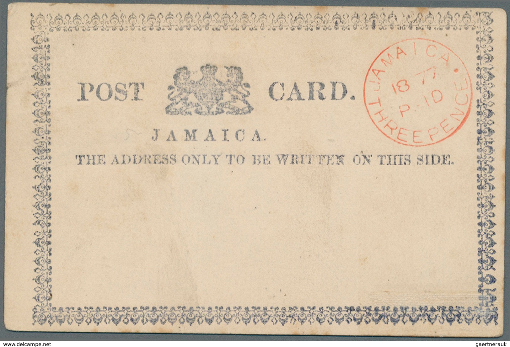 Jamaica: 1877/1965 (ca): Posten Mit 45 Bis 50 Ganzsachen, Viele (auch Bessere) Karten, Einige Aerogr - Jamaica (1962-...)