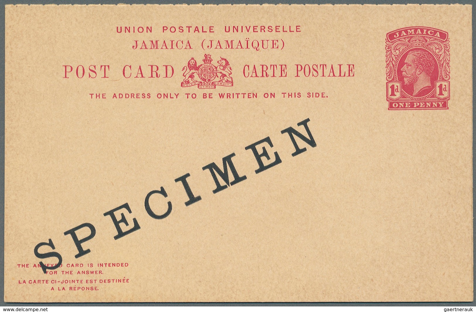 Jamaica: 1877/1965 (ca): Posten Mit 45 Bis 50 Ganzsachen, Viele (auch Bessere) Karten, Einige Aerogr - Jamaica (1962-...)