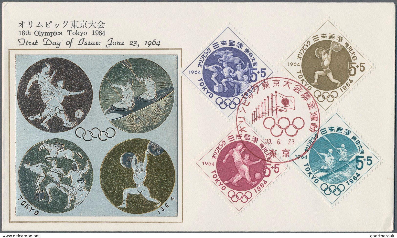 Japan: 1948/86, stock of FDC (193) many real used to US, sports+olympics, new year, philatelic week,