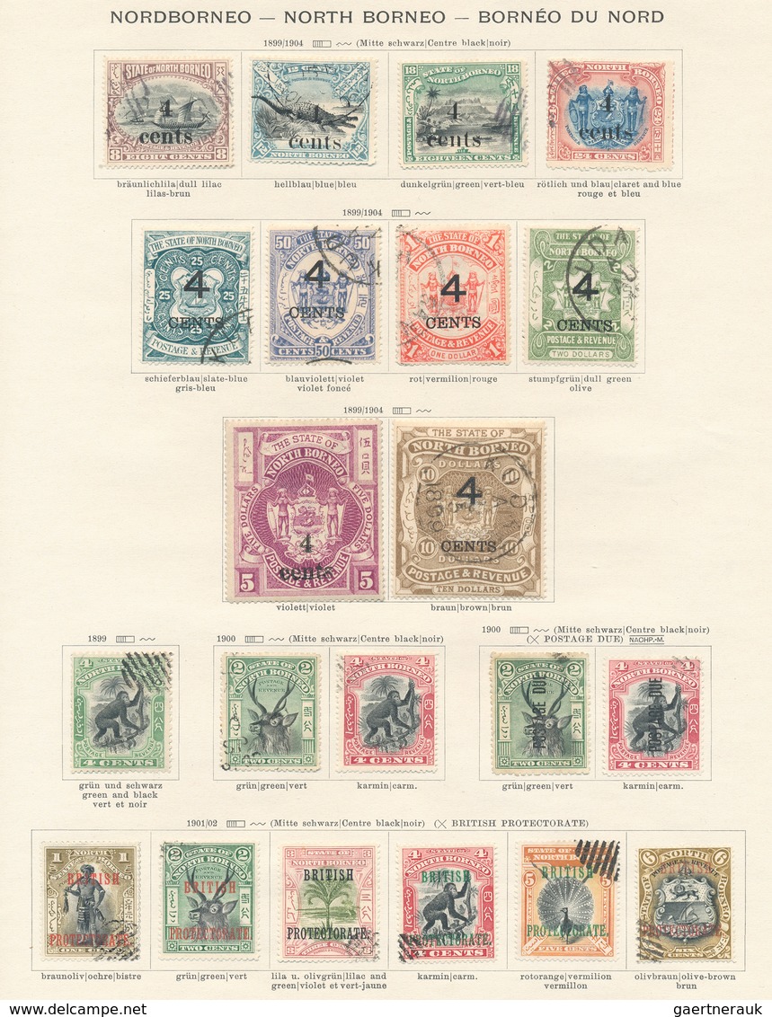 Malaiische Staaten: 1869/1920 (ca.), Used And Mint Collection Straits Settlements, Various States, L - Federated Malay States