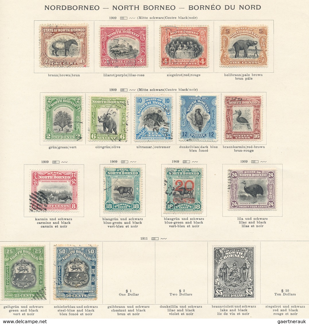 Malaiische Staaten: 1869/1920 (ca.), Used And Mint Collection Straits Settlements, Various States, L - Federated Malay States