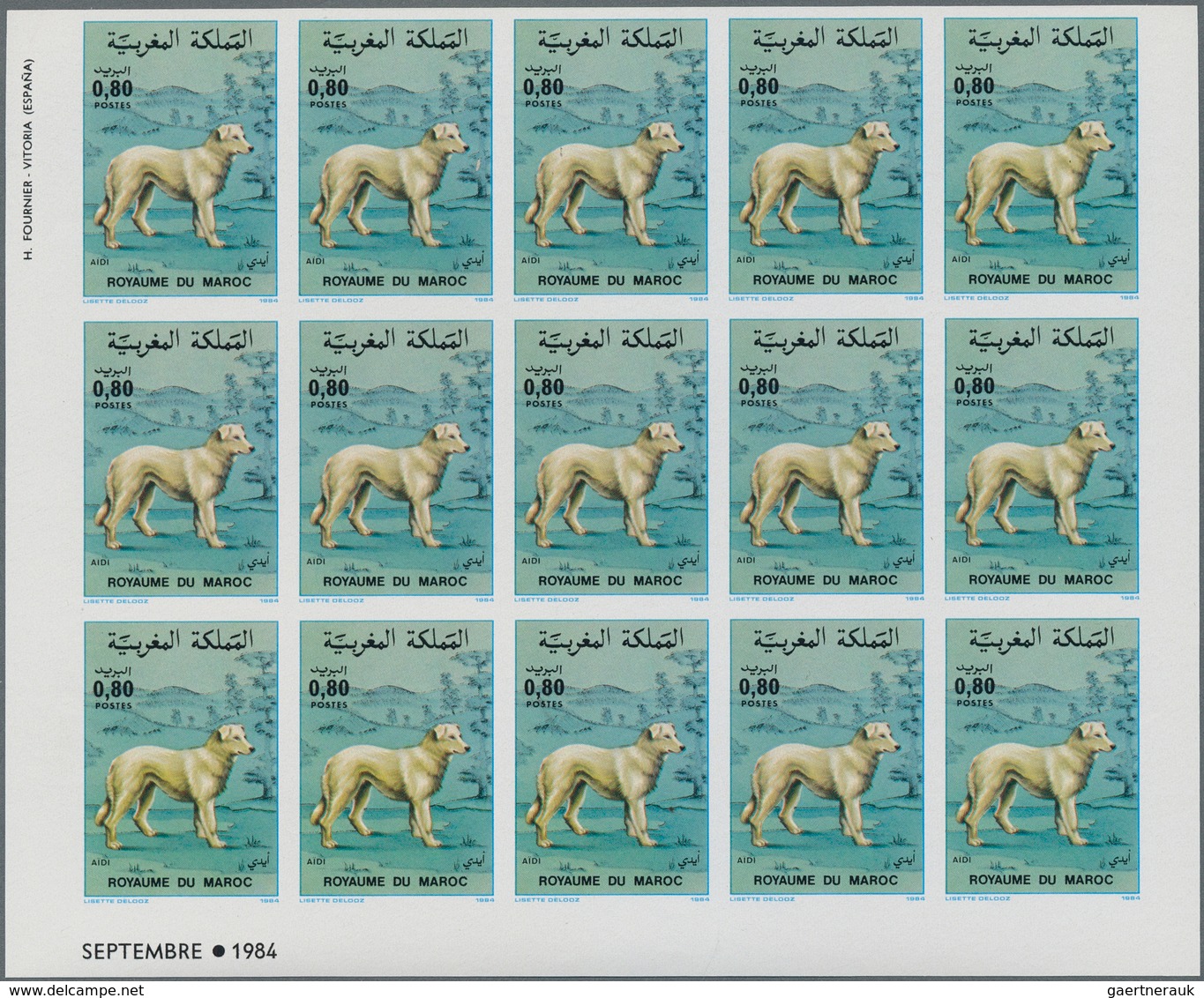 Marokko: 1982/1992, Lot Of 13.231 IMPERFORATE (instead Of Perforate) Stamps MNH, Showing Various Top - Morocco (1956-...)