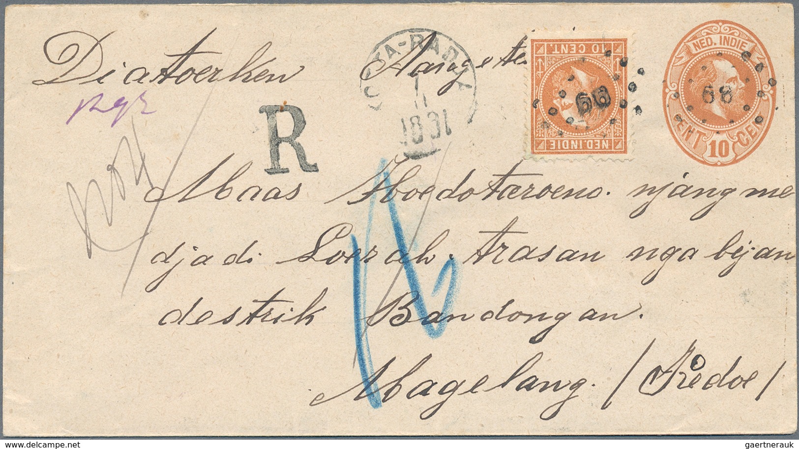 Niederländisch-Indien: 1878/1949 (ca.), Stationery Cards/envelopes Mint (25) And Used (27) Inc. Upra - Netherlands Indies