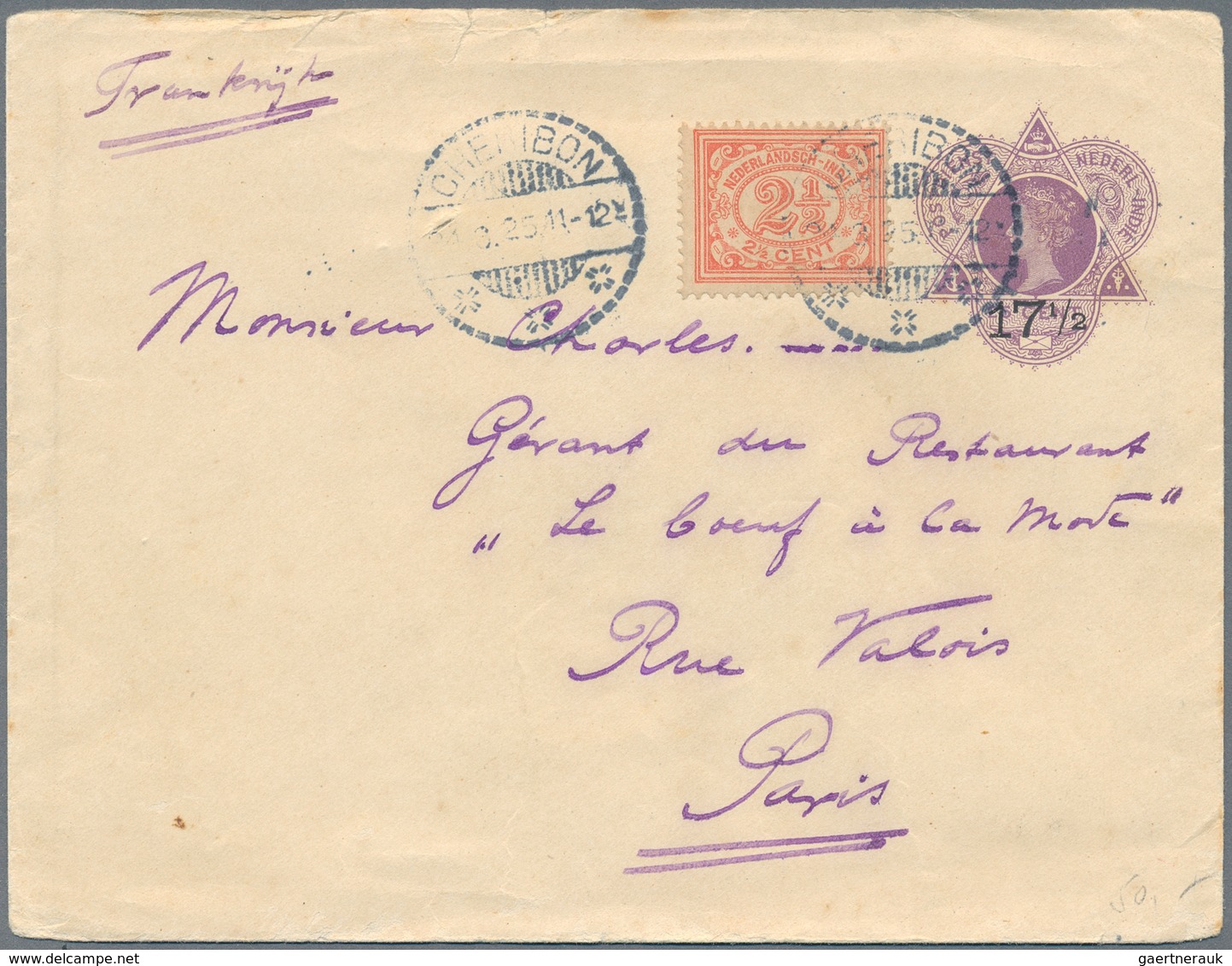 Niederländisch-Indien: 1878/1949 (ca.), stationery cards/envelopes mint (25) and used (27) inc. upra