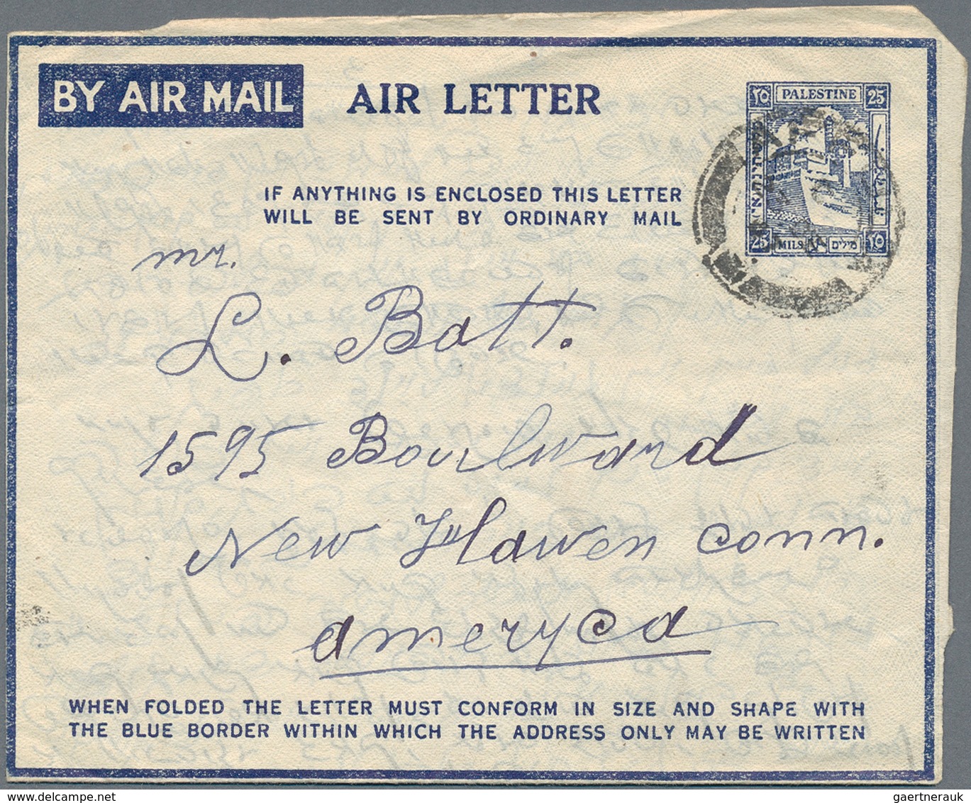 Palästina: 1927 F., Mandate Issue Stationery Mostly Used Inc. Cards (30 Inc. Air Mail Uprates, Censo - Palestine