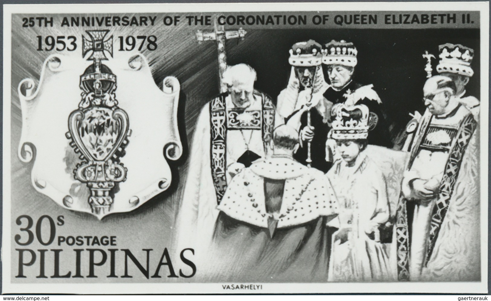 Philippinen: 1935/1978 (approx). Lot containing 20 essay photos, 2 negatives and 1 artwork pencil on