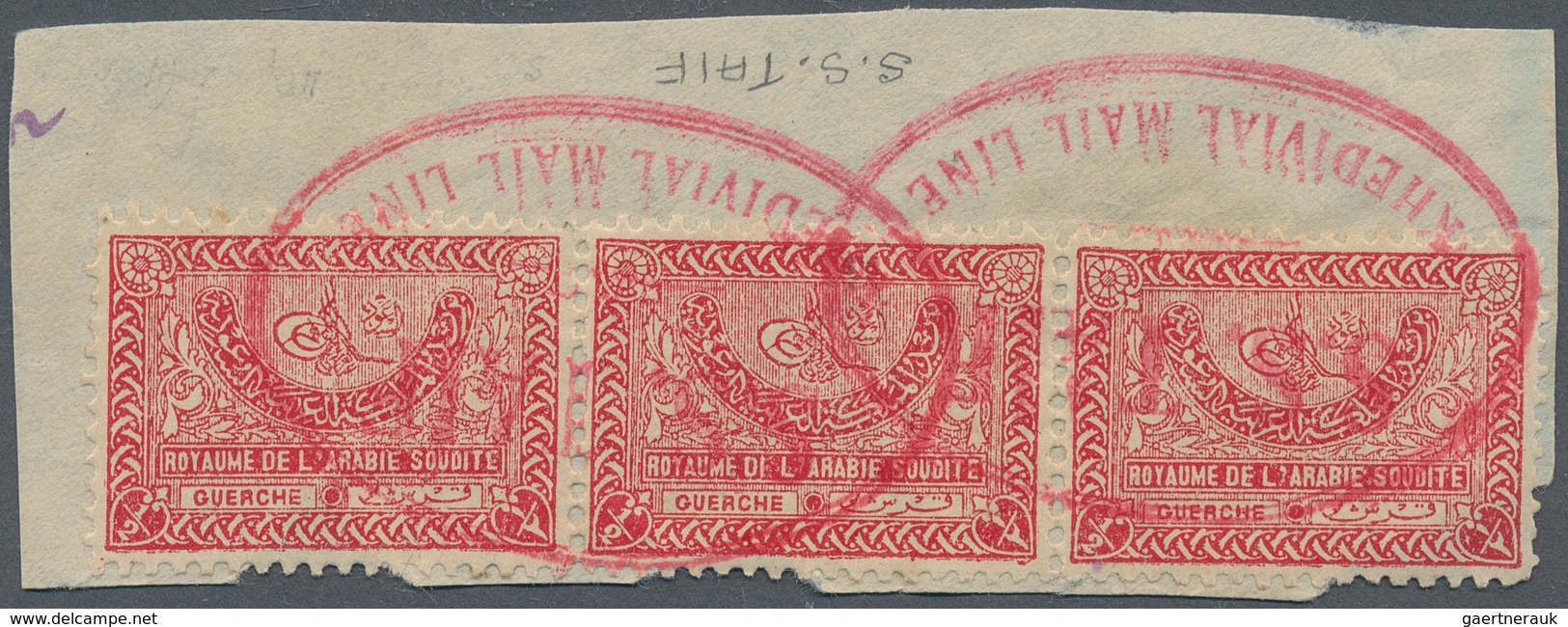 Saudi-Arabien: 1928/79 (ca.), Covers (85) Mostly Airmails To US Or Germany Inc. Attractive Pictorial - Saudi-Arabien