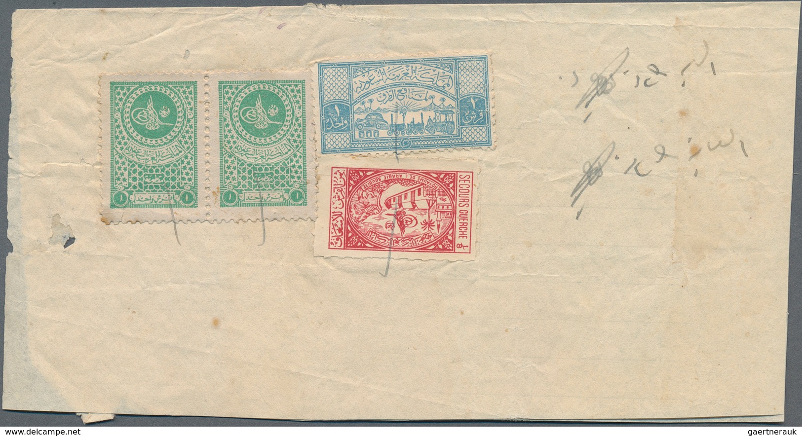 Saudi-Arabien: 1928/79 (ca.), covers (85) mostly airmails to US or Germany inc. attractive pictorial