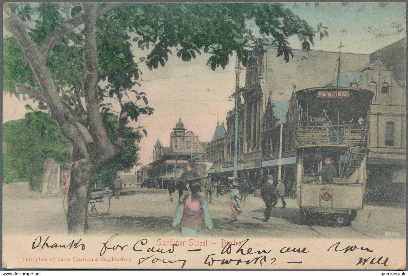 Südafrika: 1900/1920 (ca.), Collection Of Apprx. 140 Ppc In Nice Diversity, Depicting Street Scenes, - Sonstige & Ohne Zuordnung