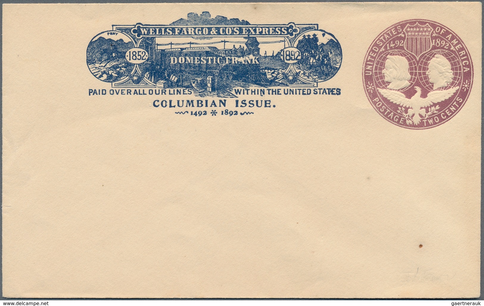 Vereinigte Staaten Von Amerika: 1893 COLUMBUS: Exhibition Collection Of Stamps And About 180 Covers, - Cartas & Documentos