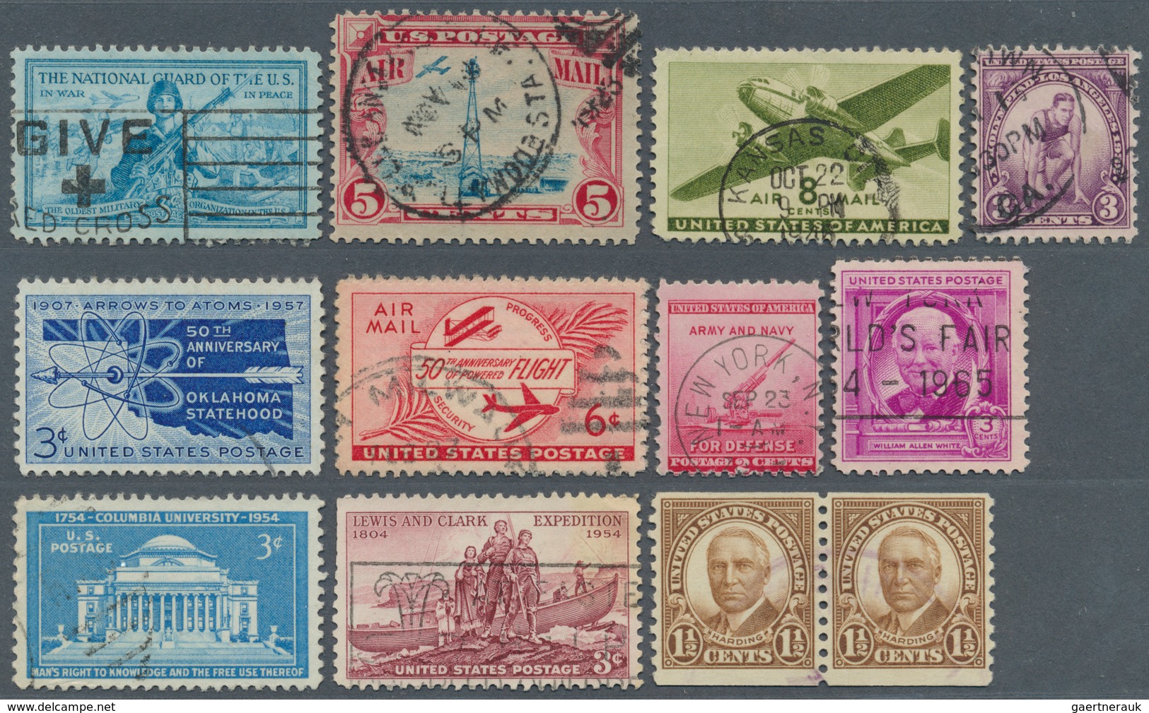 Vereinigte Staaten Von Amerika: Early Up To 1950s. UNITED STATES USED. Hundreds Of Thousands Of Stam - Covers & Documents