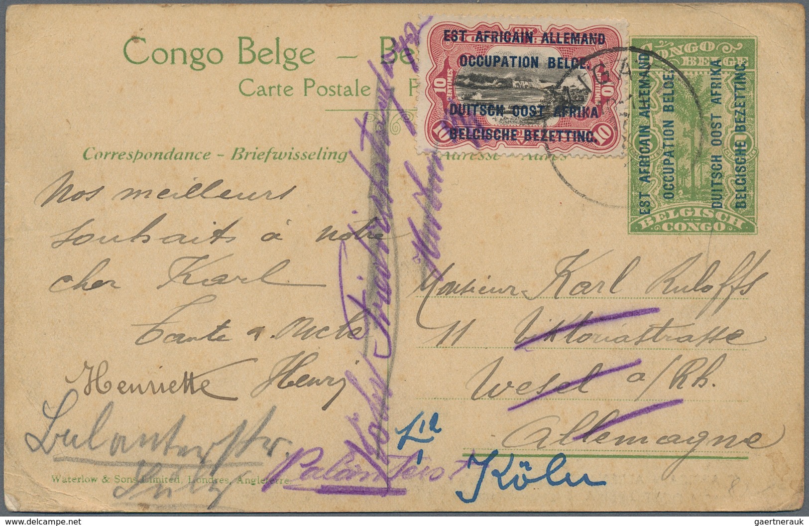 Afrika: 1900/1940 (ca.), Mainly Up To 1920, Sophisticated Collection Of More Than 300 Ppc In Good Di - Sonstige - Afrika