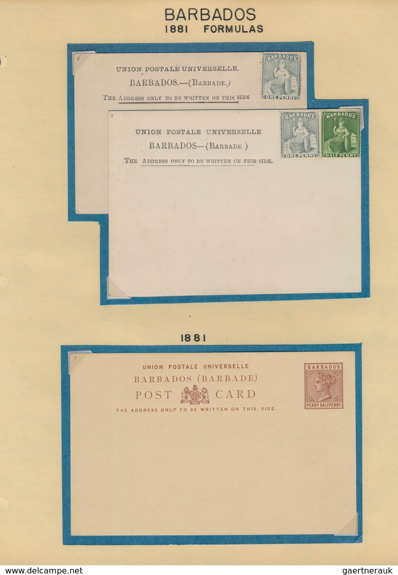 Britische Kolonien: 1879/1985 (ca.) Postal Stationery Collection Of Approx. 220 Mostly Unused Envelo - Other & Unclassified