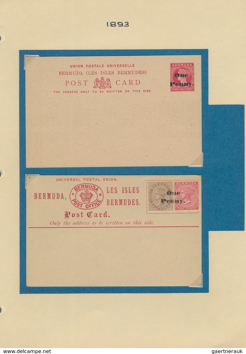 Britische Kolonien: 1879/1985 (ca.) Postal Stationery Collection Of Approx. 220 Mostly Unused Envelo - Autres & Non Classés