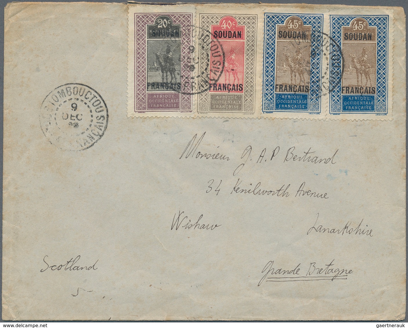 Französische Kolonien: 1900/2000 (ca.), mainly colonial period up to 1950s, holding of apprx. 680 co