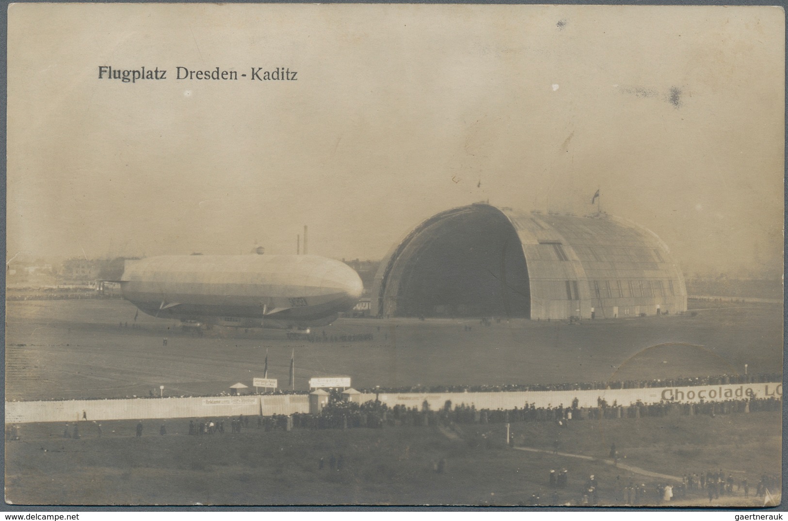 Zeppelinpost Deutschland: Over 140 Zeppelin postcards, mostly Real Photos with the largest part pion