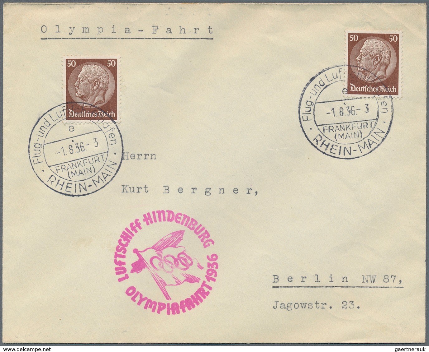 Zeppelinpost Deutschland: 1924/1936, Gehaltvolle Partie Mit 22 Zeppelin-Belegen, Beginnend Mit Ameri - Airmail & Zeppelin