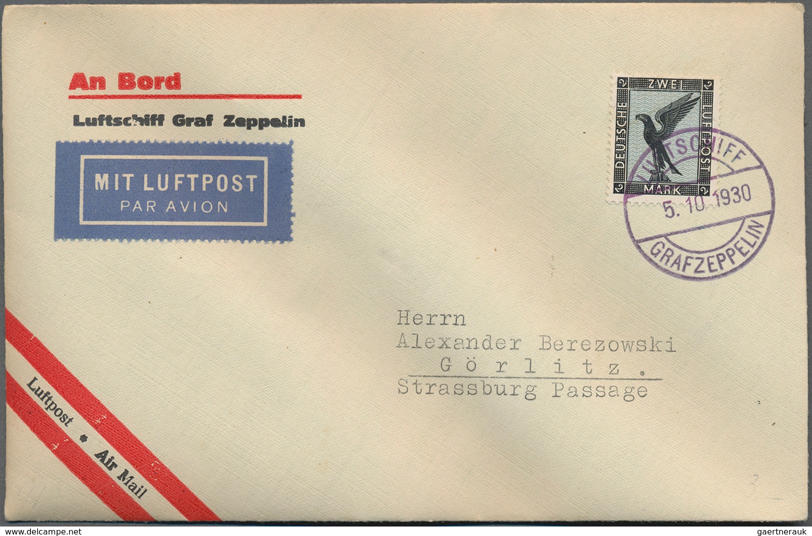Zeppelinpost Deutschland: Collection of 71 Zeppelin cards and covers, ca 60 flown + several Hindenbu