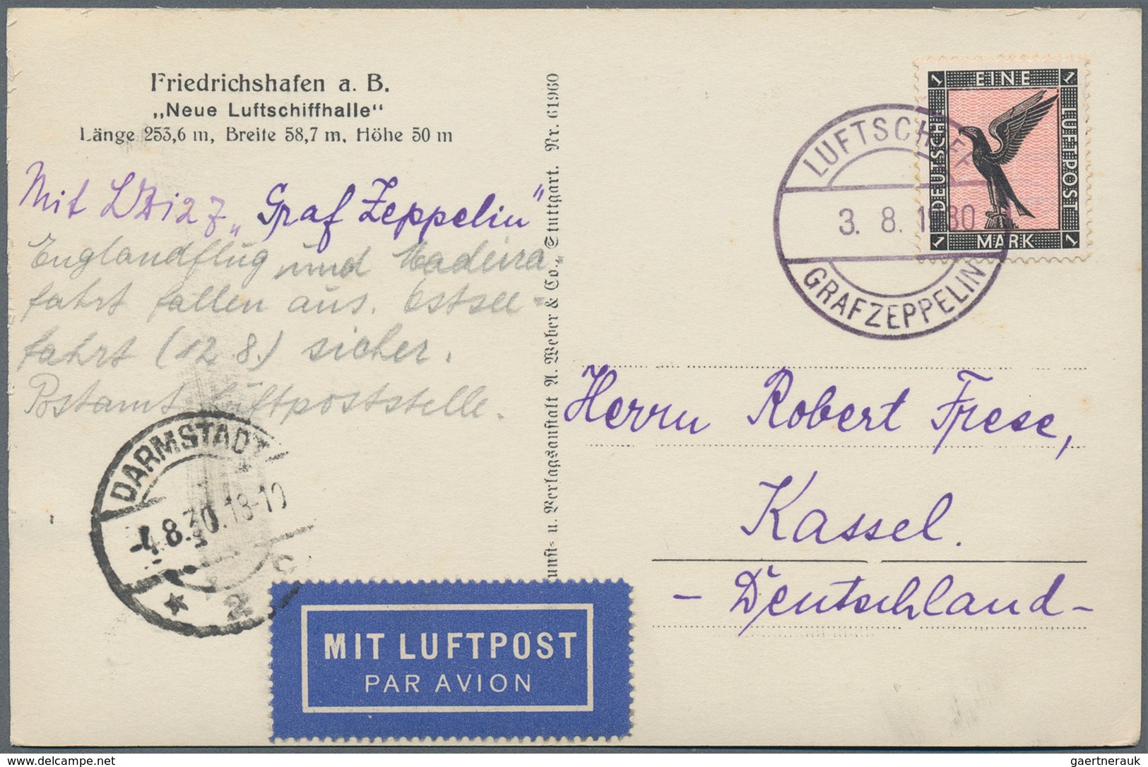 Zeppelinpost Europa: Collection of over 110 Zeppelin items, mostly flown covers with a large number