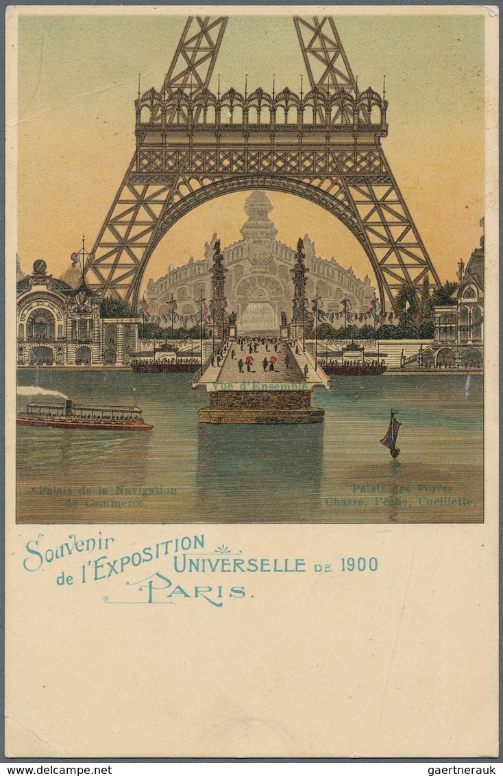 Thematik: Messen-Weltausstellungen / Fairs, World Exhibitions: 1900/1935, Collection Of Apprx. 56 Ca - Autres & Non Classés