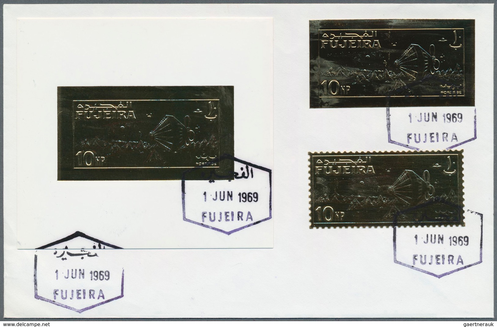 Thematik: Raumfahrt / astronautics: 1969/1973. Lot of about 101 covers/FDC, 20 stamps and 4 souverni