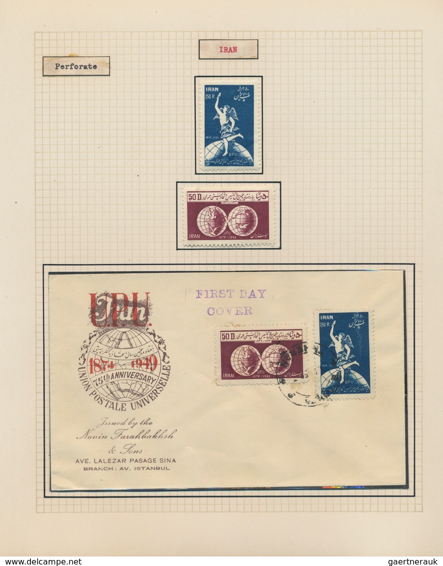 Thematik: UPU / united postal union: 1949, 75th Anniversary of UPU, a splendid collection of mint is