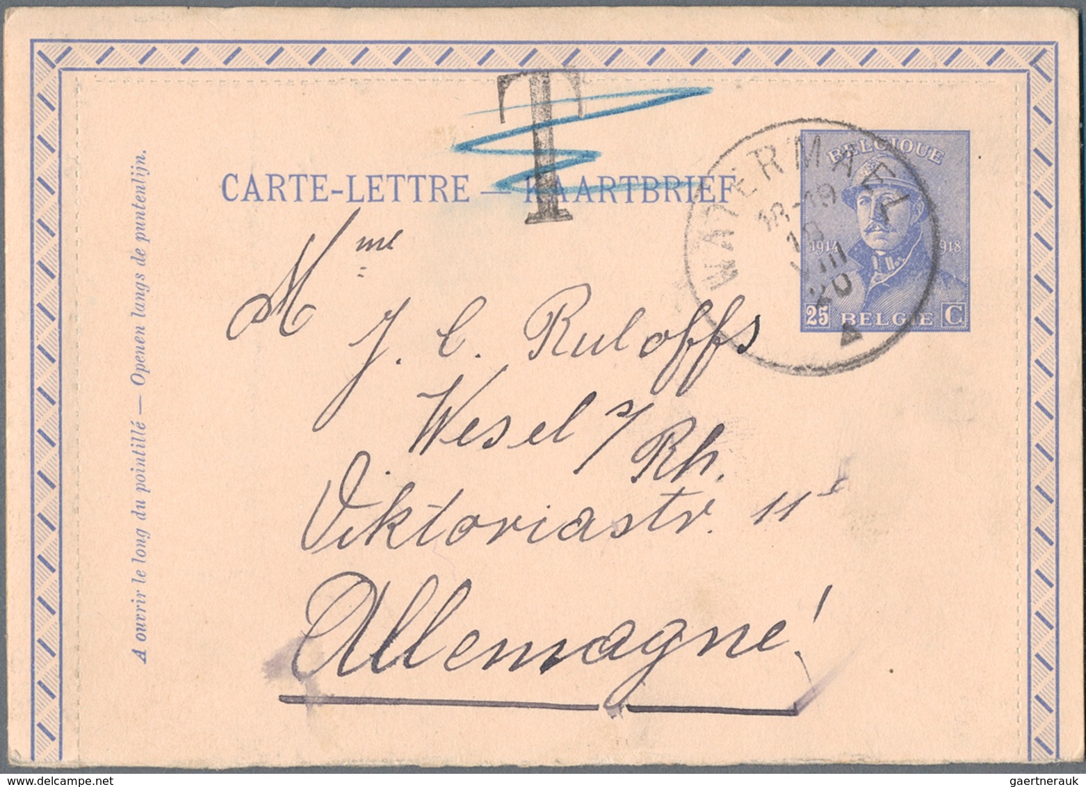 Belgien - Ganzsachen: 1873/1985, Umfangreiche Sammlung = Postkarten, Antwortkarten, Adressenänderung - Sonstige & Ohne Zuordnung