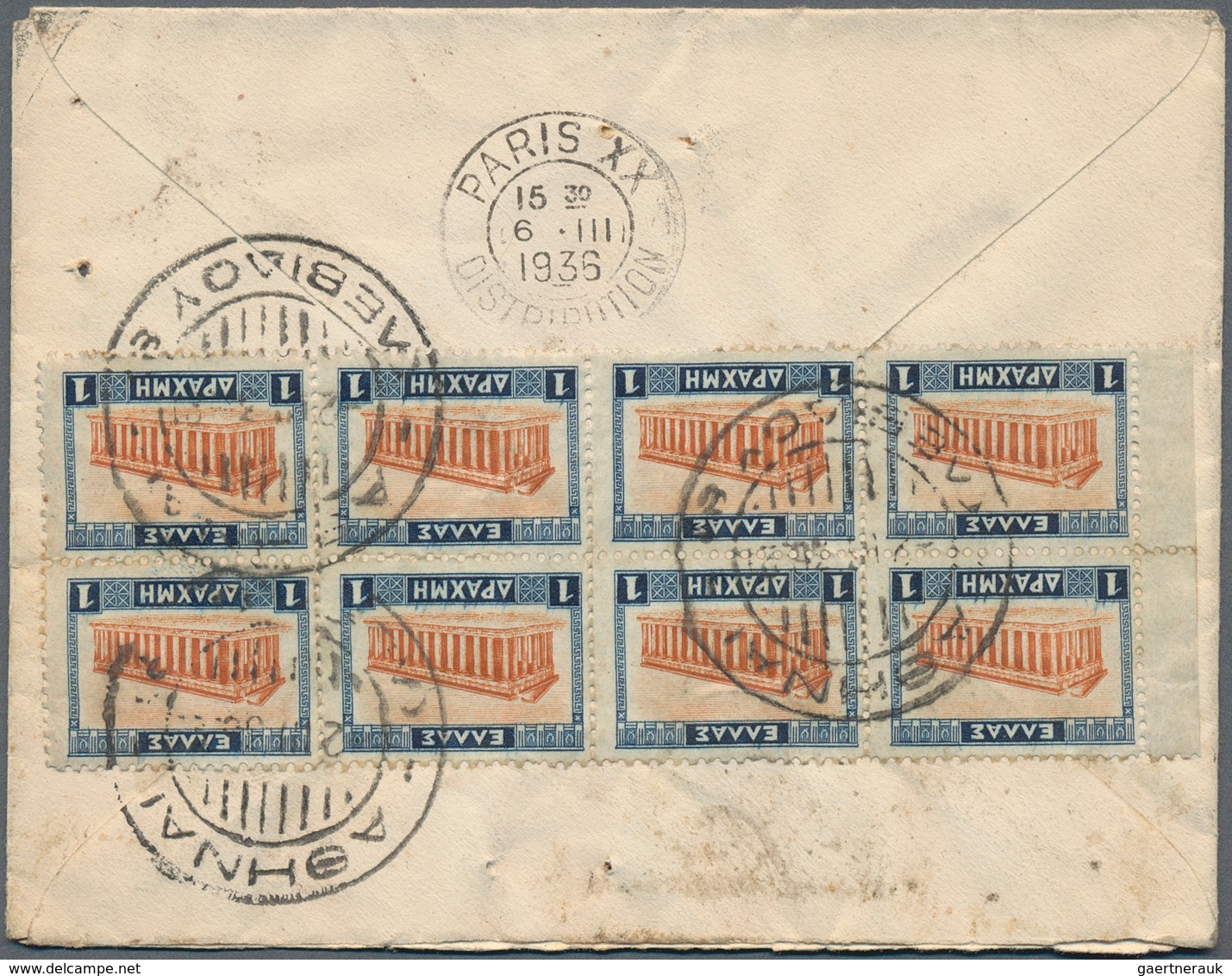 Griechenland: 1920/1950 (ca.), Assortment Of More Than 50 Covers/cards, Stronger Postal Wear But Int - Covers & Documents