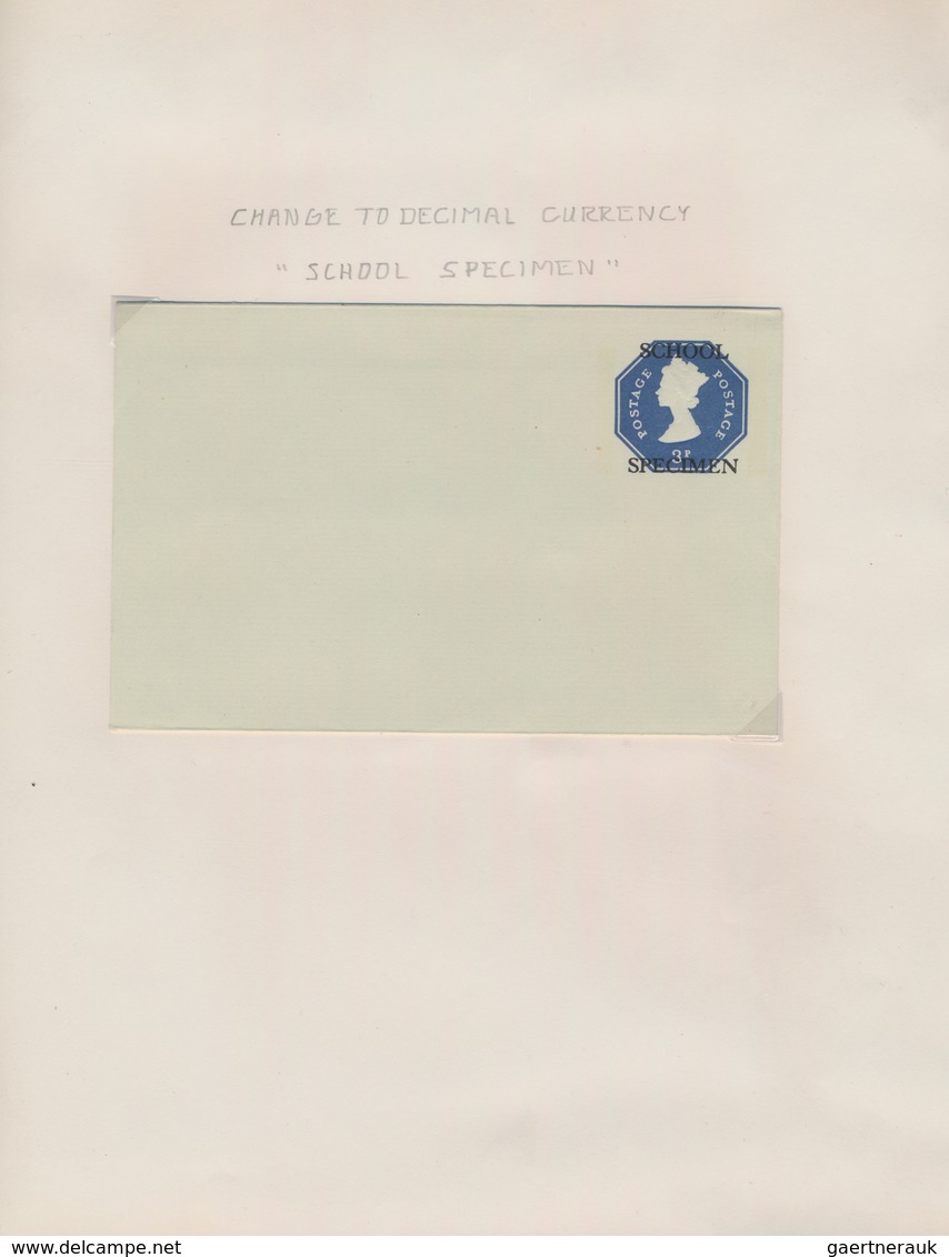 Großbritannien - Ganzsachen: 1841/1979 Postal Stationery Collection Of Ca. 170 Mostly Unused Envelop - Other & Unclassified