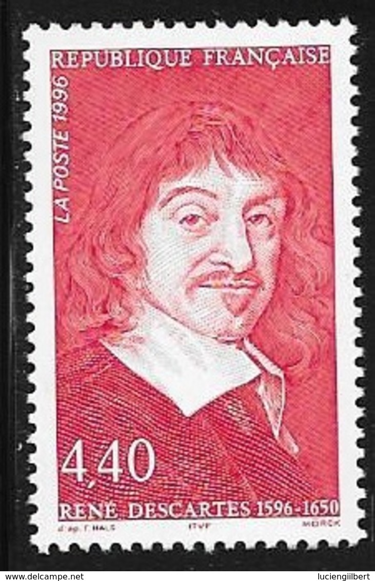 TIMBRE N° 2995   -   RENE DESCARTES  -  NEUF - 1996 - Neufs