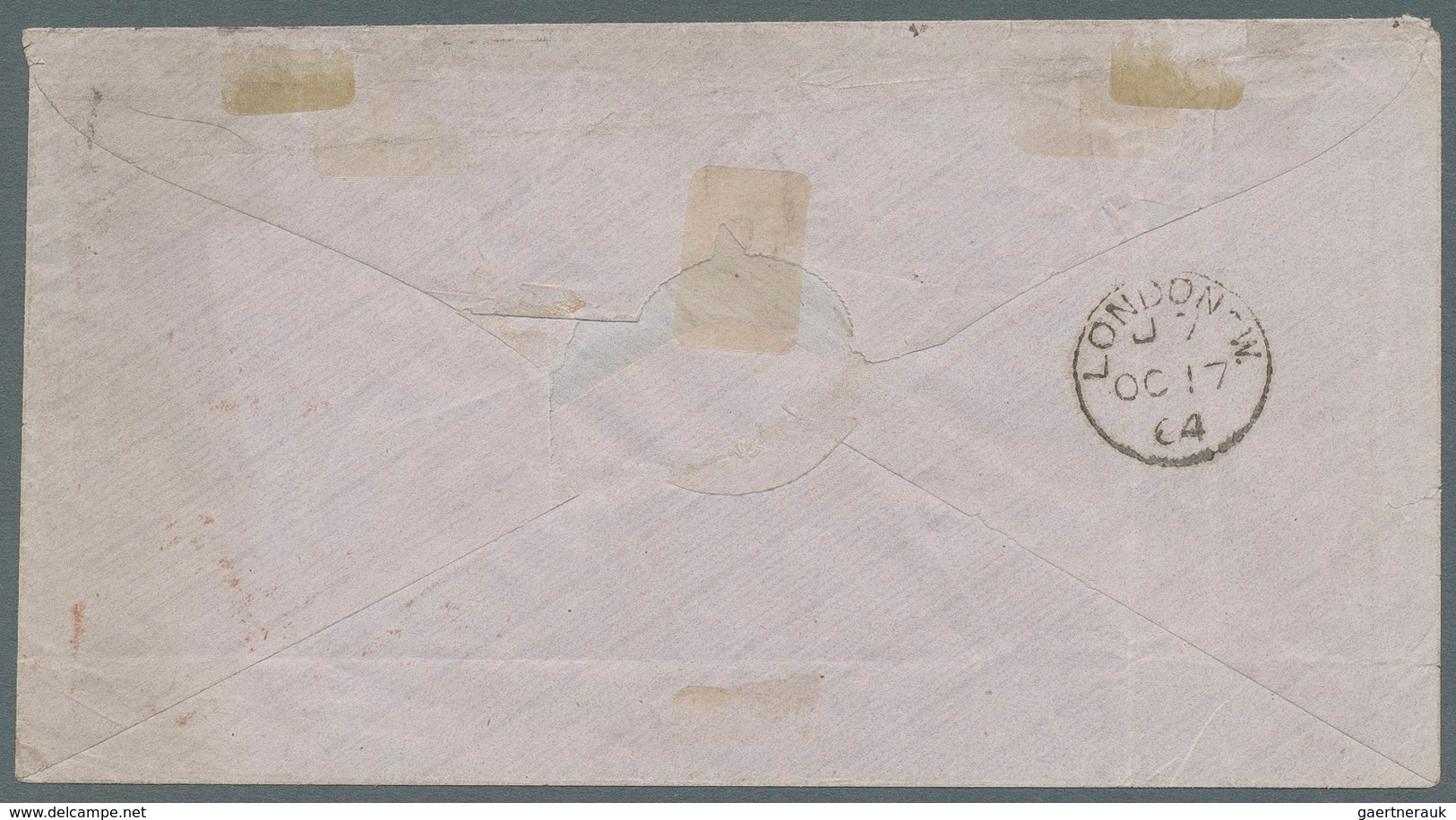 Malta: 1847/1887, Lot Of Four Better Covers (single Lots), One Stampless Soldier's Letter 1847 And T - Malta