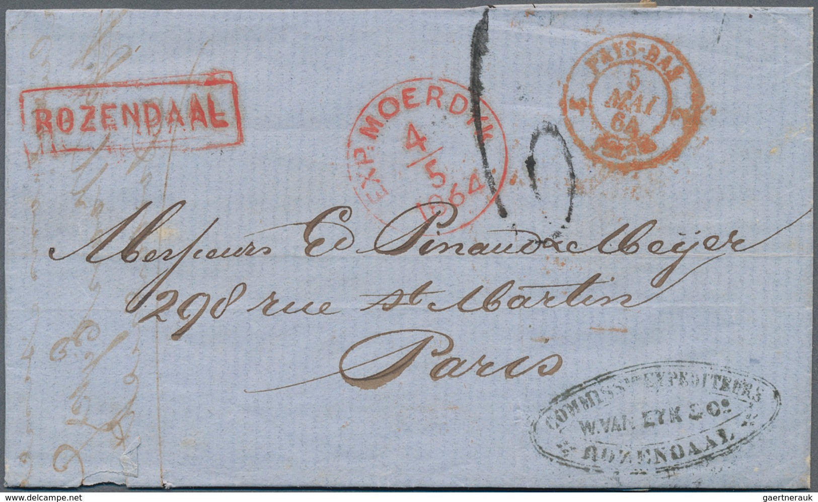 Niederlande: 1864/1934, Lot Of 17 Entires, Mainly Sent To Foreign Destinations, Also Postage Dues On - Other & Unclassified