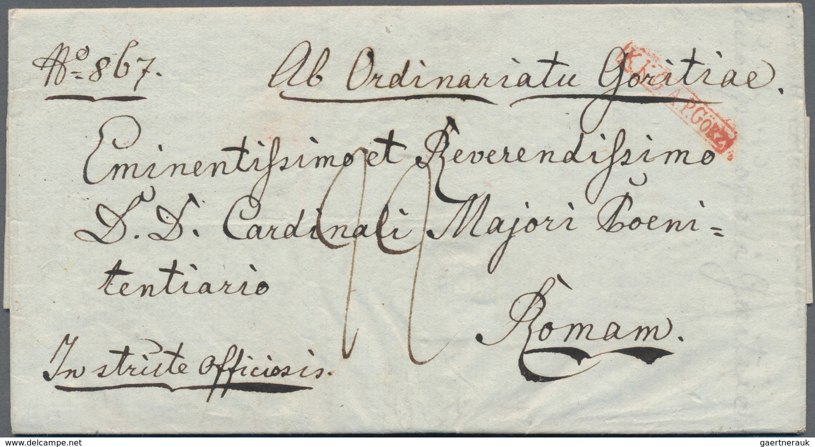 Österreich - Vorphilatelie: 1785 Ab, Partie Mit Ca.30 Belegen, Dabei Viele Bessere Stempel Wie L1 "V - ...-1850 Prephilately