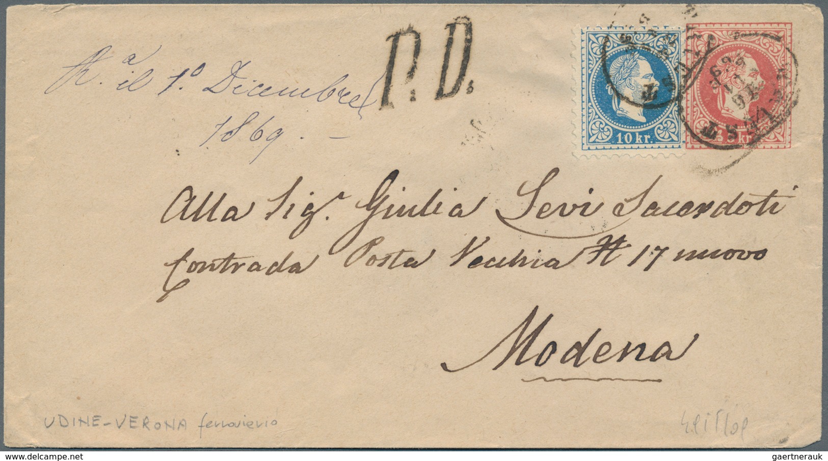 Österreich: 1858 Ab, Reichhaltiges Konvolut Mit über 50 Briefen, Karten U. Ganzsachen Sowie Besseren - Sammlungen