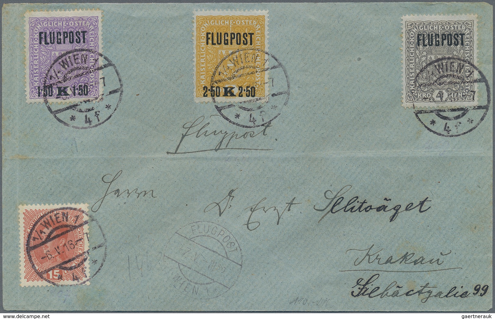 Österreich: 1867/1918, Interessante Partie Mit 9 Belegen, Dabei Schwerpunkt österreichische Feldpost - Sammlungen